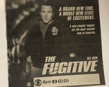 The Fugitive Tv Series Print Ad Vintage Tim Daly TPA4 - $5.93