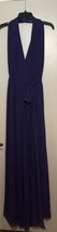 Joanna August Ceremony Halter Wrap Dress Style Amber, Color Purple Haze ... - £27.96 GBP