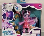 My Little Pony Smashin&#39; Fashion Twilight Sparkle Play Set 9 Pieces Hasbr... - $6.36