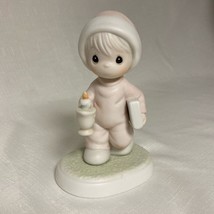 Vintage Precious Moments 1994 Now I Lay Me Down Sleep Porcelain Figurine Collect - £79.90 GBP