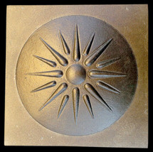 Alexander the Great Macedonian Sun Star Shield Vergina in Bronze Finish - £15.77 GBP