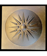 Alexander the Great Macedonian Sun Star Shield Vergina in Bronze Finish - $364.46 MXN