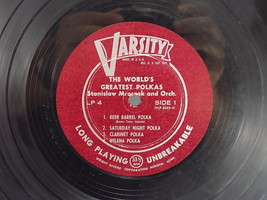Varsity Records Vlp 6005 The World&quot;S Greatest Polkas Stanislaw Mraczek - £7.74 GBP
