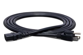 Hosa PWC Power Cord IEC C13 to NEMA 515P - (15 Feet) (Black) - £28.36 GBP