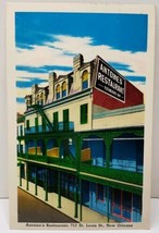 New Orleans, Antoine&#39;s Restaurant Postcard E8 - £3.05 GBP