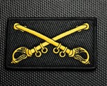 U.S. Army Cavalry Crossed Sabres Premium Embroidered Morale Patch Armore... - £7.07 GBP