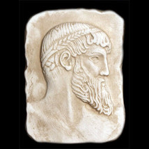 Zeus Jupiter Poseidon of Artemision Athens Sculpture plaque - $19.79