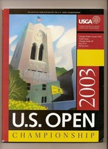 2003 US Open Golf program Jim Furyk Olympia Fields - £34.01 GBP
