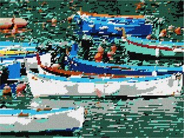 Pepita Needlepoint kit: Boats, 12&quot; x 9&quot; - £68.36 GBP+