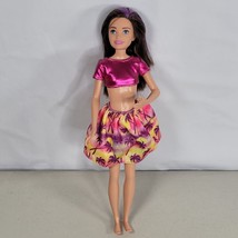 Barbie Sister Skipper Teen Doll Brunette Hair with Purple Streak 2010 Mattel 11&quot; - £7.80 GBP
