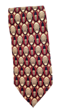 Robert Talbott Studio Men&#39;s Necktie Multicolor 100% Silk Handmade Classic Style - $14.85