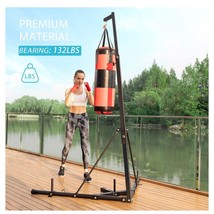 Everlast Heavy Bag Stand Punching 132lbs MMA Boxing Fighting Gloves - Black - $2,143.61 MXN