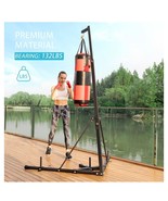 Everlast Heavy Bag Stand Punching 132lbs MMA Boxing Fighting Gloves - Black - $2,153.86 MXN