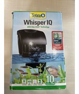 Tetra Whisper IQ Power Filter 10 Gallons, 105 GPH, with Stay Clean Techn... - £19.09 GBP