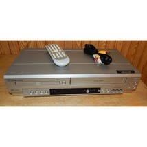 Emerson EWD2003 DVD & VCR Combo Dvd Player Vhs Vcr w/ Remote and Cables - £148.38 GBP