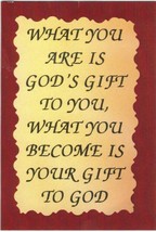Love Note Any Occasion Greeting Cards 1086C God&#39;s Gift To You Inspirational - $1.99