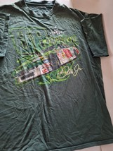 Dale Earnhardt Jr. Amp Energy Drink Racing T Shirt Men&#39;s XL Nascar Graphic - $12.86