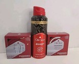 (3)Old Spice Aluminum Free Body Spray for Men, Swagger, 5.1 Oz Thickenin... - £15.45 GBP