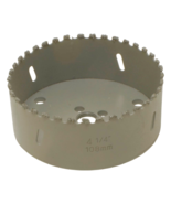 4 1/4&quot; Carbide Hole Saw Recessed Lighting 4 1/4 in  Drywall Cement Hardi... - £23.79 GBP
