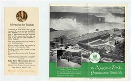 The Niagara Parks Commission Niagara Falls Brochure &amp; Card Ontario Canad... - $17.82
