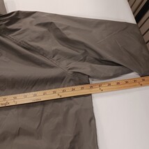 L.L.Bean SHELCO Men's M Reg Gray Windbreaker Hoodie Full Zip Nylon Jacket 275492 image 6