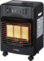Black Sanauvulcan Propane Heater, 18,000 Btu Portable Radiant Heater For - $194.93