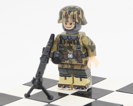 WW2 minifigure | German Army Waffen Soldier Military Officer | JPG009 - £3.89 GBP