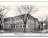 High School Building Toldedo Ohio OH 1905 UDB Postcard V19 - £6.18 GBP