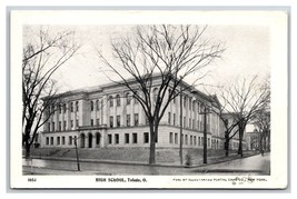 High School Building Toldedo Ohio OH 1905 UDB Postcard V19 - £6.16 GBP