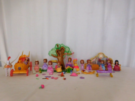 Disney Sofia The First Forest Playset + Sofia the First Royal Coach + Huge Lot - £19.79 GBP