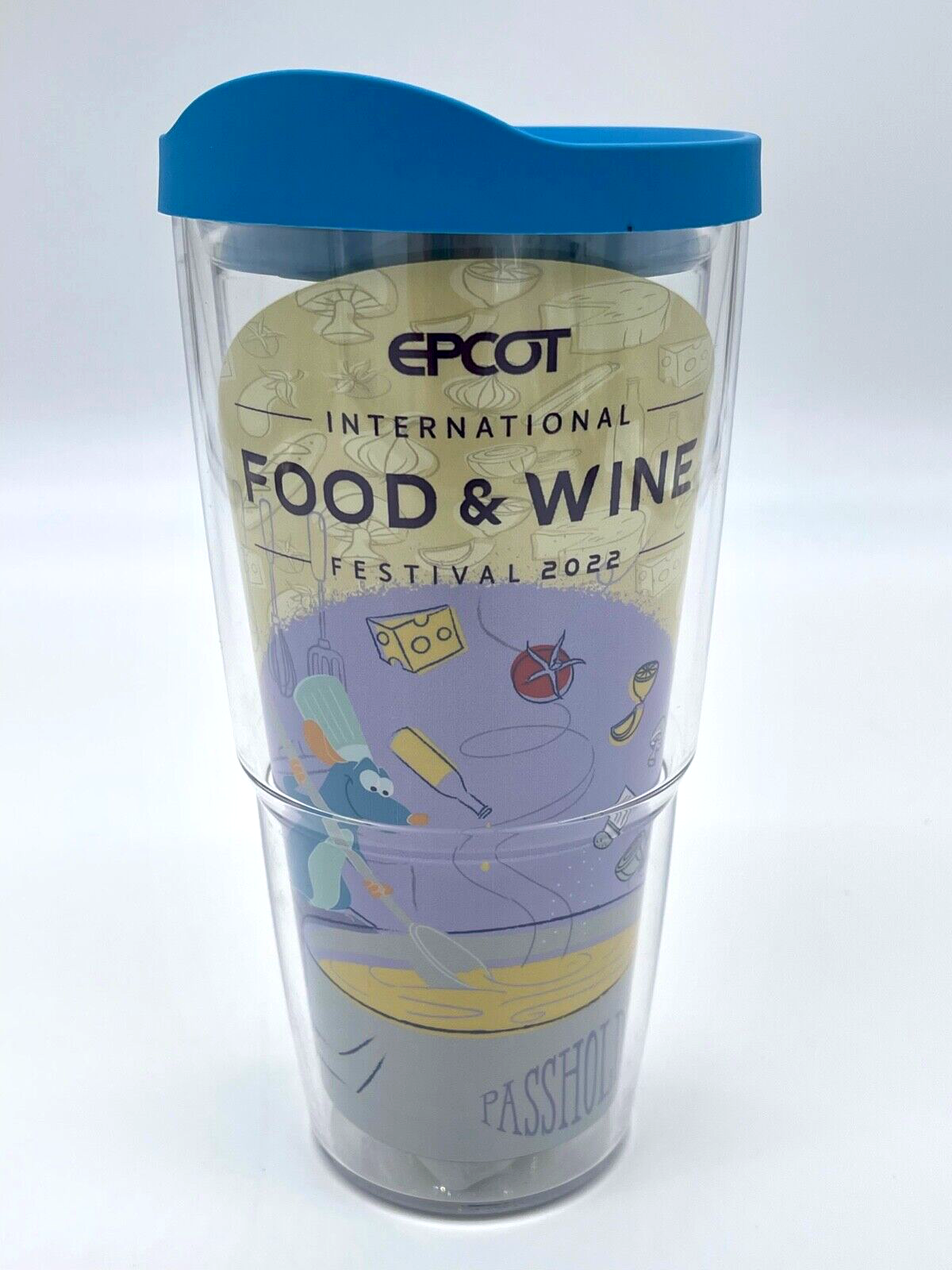 Disney EPCOT Food and &amp; Wine Festival Tervis Tumbler AP Cup Passholder R... - $37.61