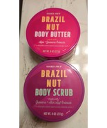 Trader Joe’s 8 oz  Brazil Nut Body Butter &amp; Body Scrub LIMITED EDITION! - $25.99