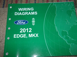 2012 Ford Orlo Lincoln MKX Elettrico Cablaggio Diagramma Manuale Evtm Ew... - $83.40 MXN