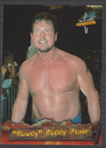 1999 Legend Rowdy Roddy Piper WCW Men&#39;s Division Topps card#10 Rest In Peace Buy - £1.48 GBP