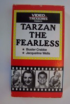Tarzan the Fearless VHS Video Tape 1933 Buster Crabbe - £5.88 GBP