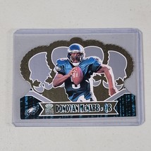 Donovan McNabb Die Cut #77 Philadelphia Eagles Card 2000 Pacific Crown Royale - £3.22 GBP