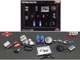 Accessory Pack 19 piece Set for &quot;1969 Chevrolet Camaro 1320 Drag Kings&quot; ... - £35.43 GBP