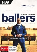 Ballers Season 3 DVD | Dwayne &#39;The Rock&#39; Johnson | Region 4 - $16.88