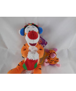 Disne 9&quot; MWT Tigger Plush w earmuffs &amp; stocking + Piglet in Winnie Pooh ... - $11.87