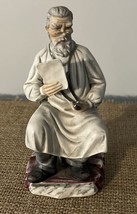 Vintage Candrea  Hand Painted Sitting Doctor Figurine From Japan. #6630 - £18.02 GBP