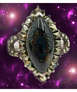 HAUNTED RING THE KING&#39;S OBSIDIAN THRONE DOMINANCE44 GIFTS ADVANCED MAGICK  - $999.77