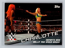 Charlotte #1 2016 Topps WWE Divas Revolution The Revolution - £1.48 GBP