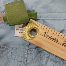 REI UPF 50+ Women's Blue Flat Front Cotton Shorts Pockets Size 4 (30×6.5) image 5