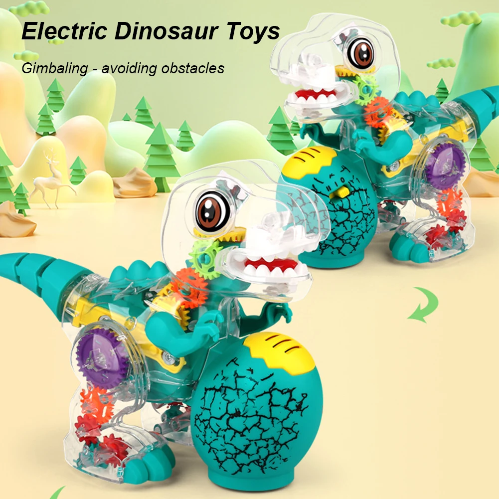 Walking Dinosaur Toys with Lights Music Moving Dinosaur Toys BPA Free Early - £18.01 GBP