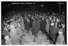 8&quot; x 10&quot; Photo 1910  Christmas Music, Madison Sq. - $16.95