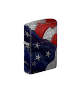 Zippo Lighter - All over American Flag Design 540 Tumbled Fusion Finish ... - $45.52