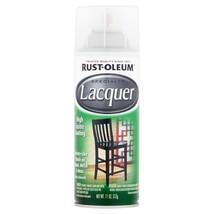 Rust-Oleum High Lustre Coating Specialty Spray Lacquer, Clear, 11 Oz. - £7.78 GBP