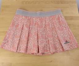 Adidas by Stella McCartney Barricade Pink Floral Tennis Skirt Skort Large Lined - £25.53 GBP
