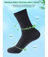 5 Prs / Lot  Mixed  Color High Quality Men&#39;s Bamboo Fiber Business Socks - $27.37 CAD