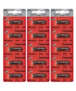 Toshiba Alkaline 27A GP27A MN27 A27BP 12 Volt Battery (15 Batteries) - $239.62 MXN